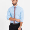 Ombre REGULAR cotton classic shirt - blue