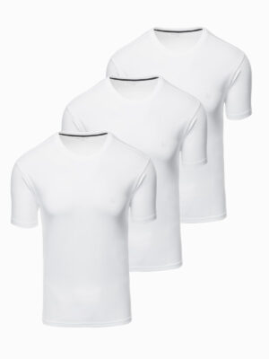 Ombre Set of men's t-shirts with round neckline