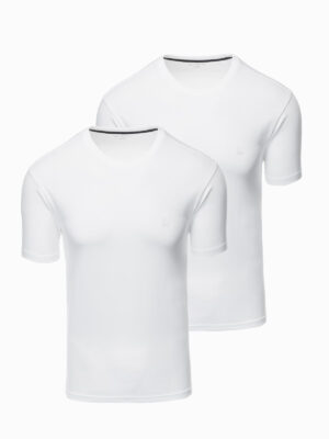 Ombre Set of men's t-shirts with round neckline