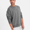 Ombre Unisex classic sweatshirt with round neckline - grey