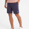 Ombre Unisex sweat shorts with drawstring waistband - purple