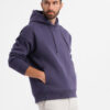 Ombre Unisex sweatshirt with pockets and hood - purple