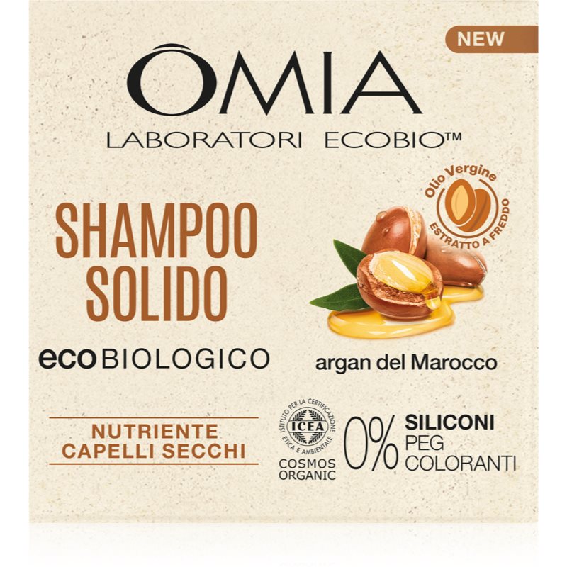Omia Laboratories Argan del Marocco szilárd sampon 50 g