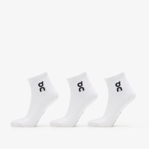 On Logo Sock Mid 3-Pack White M-alacsony-ár
