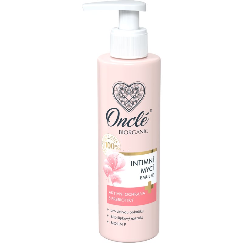 Onclé Biorganic emulzió intim higiénára az érzékeny bőrre 200 ml-Ár