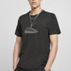 One Line Sneaker Tee black