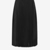 Only Black Women's Satin Pleated Skirt JDY Sarah - Women's