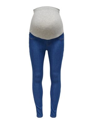 Only Maternity Jeggings 'Rain'  kék farmer / fehér-hu