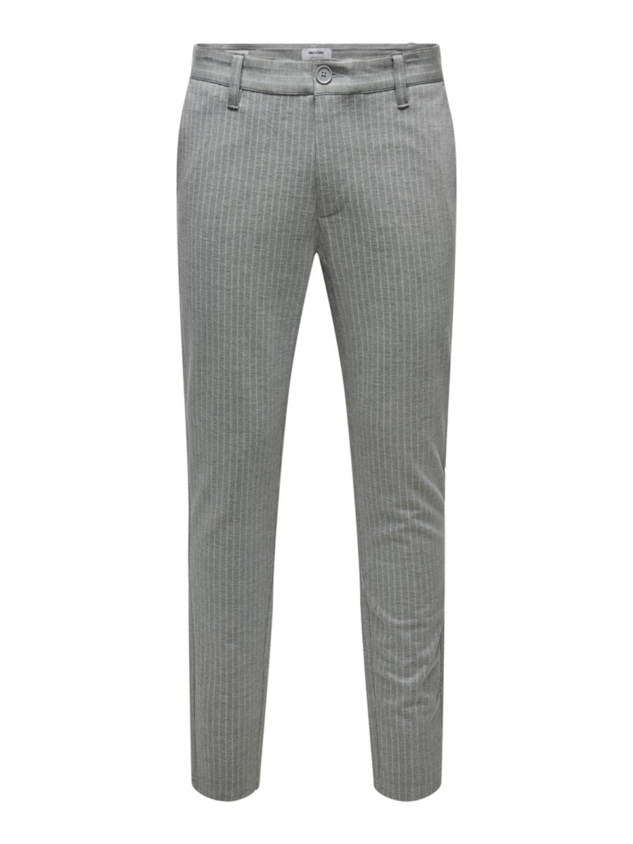 Only & Sons Chino nadrág 'Mark'  szürke / fehér-Ár