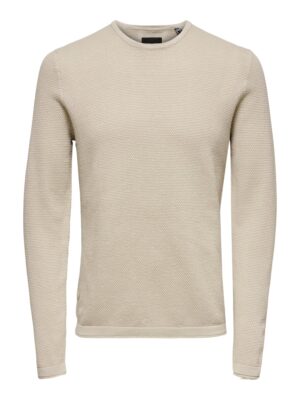 Only & Sons Pulóver 'Panter'  bézs-hu