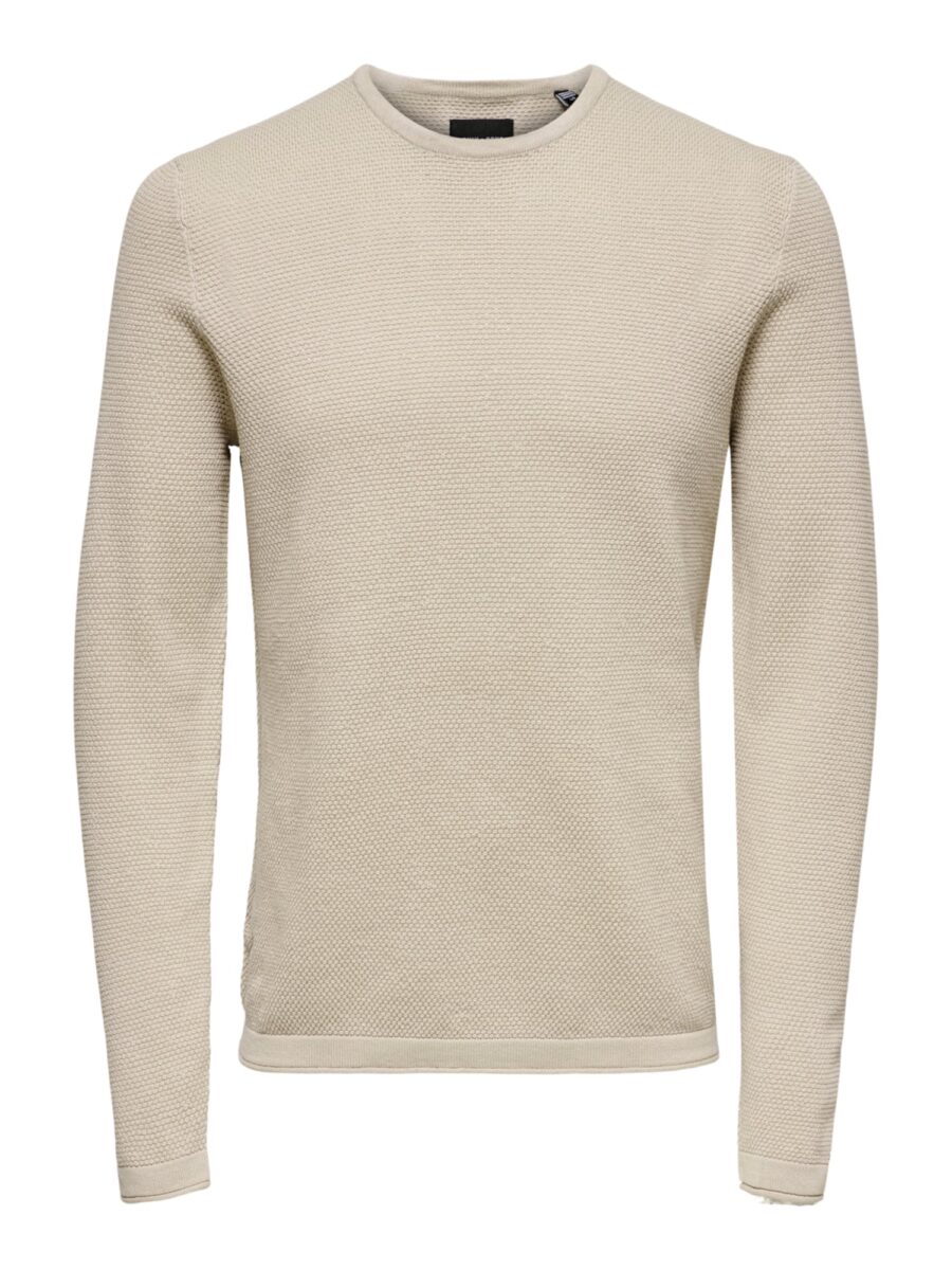 Only & Sons Pulóver 'Panter'  bézs-hu