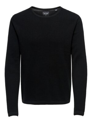 Only & Sons Pulóver 'Panter'  fekete-hu
