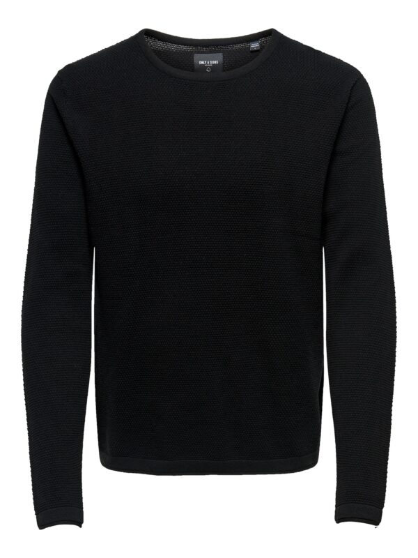 Only & Sons Pulóver 'Panter'  fekete-hu