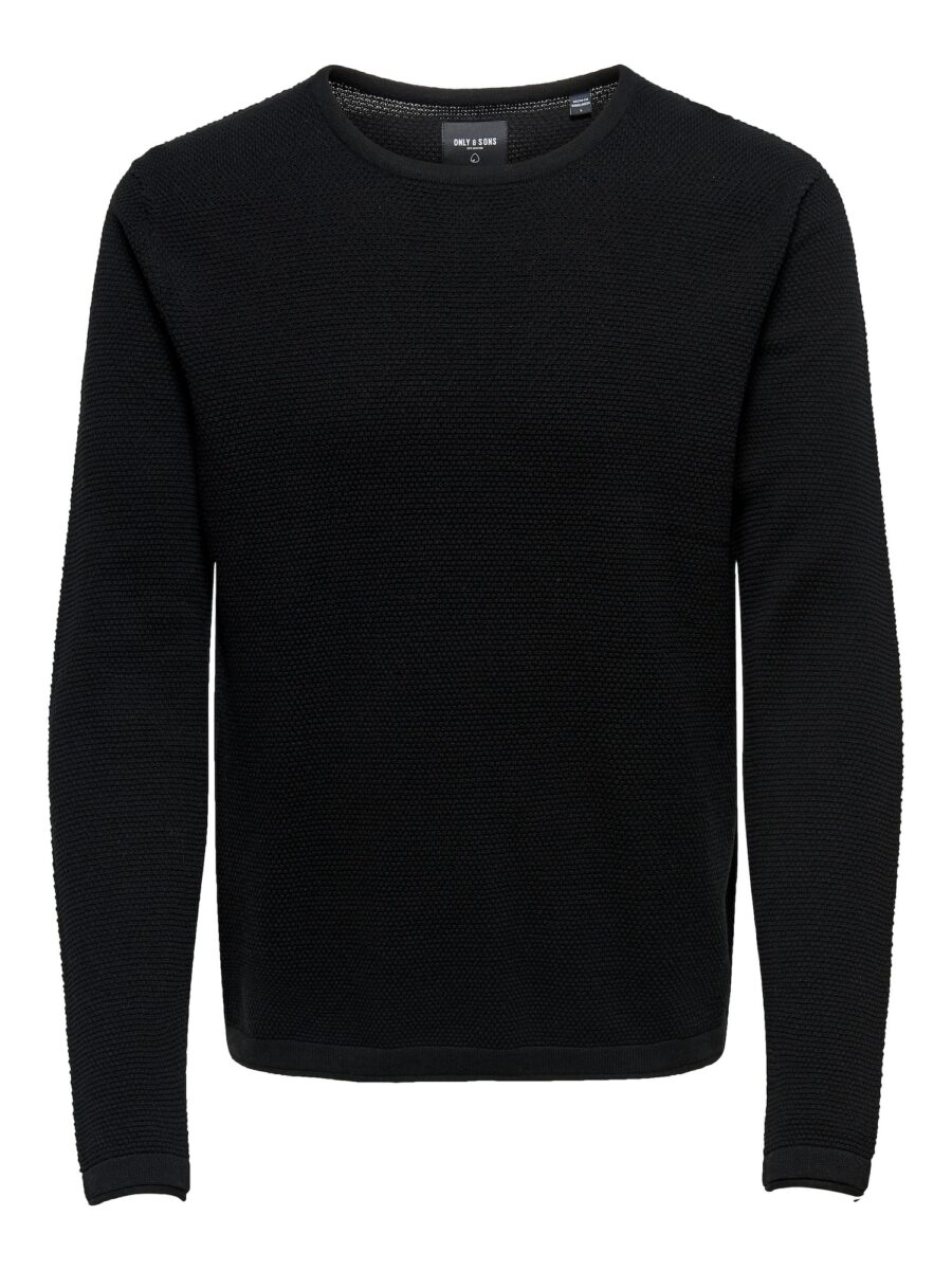 Only & Sons Pulóver 'Panter'  fekete-hu