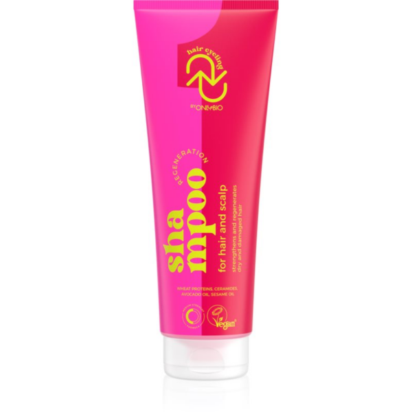 OnlyBio Hair Cycling Regeneration Shampoo mélyregeneráló sampon minden hajtípusra 250 ml-ár