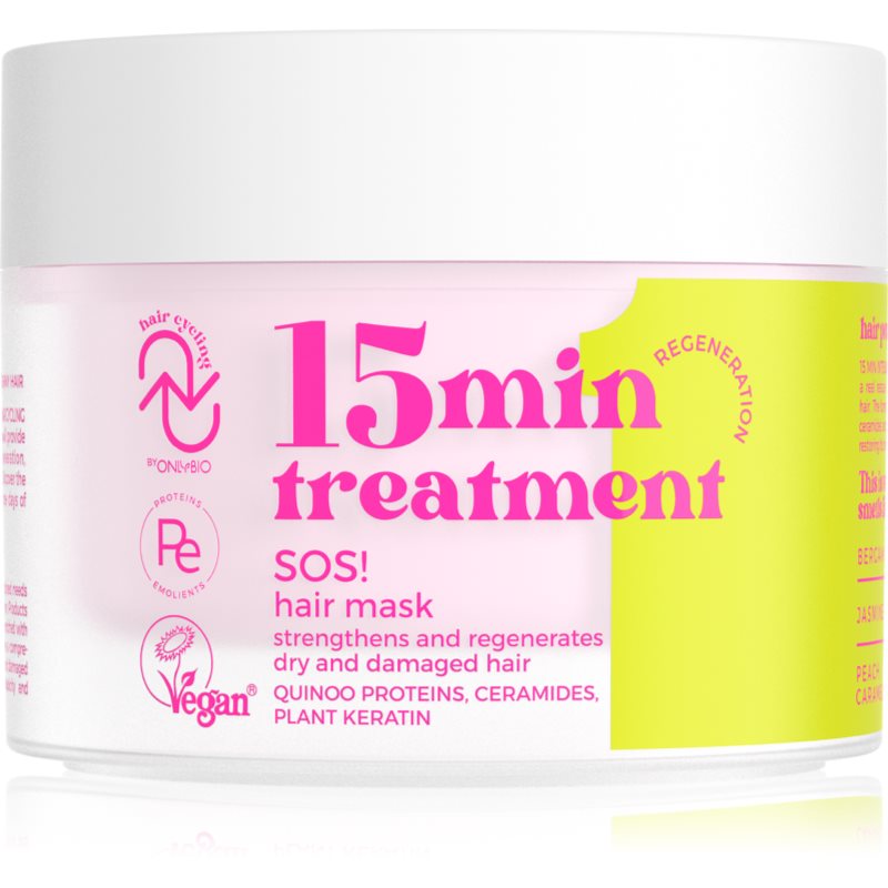 OnlyBio Hair Cycling Regeneration intenzív regeneráló maszk száraz és sérült hajra 280 ml-ár