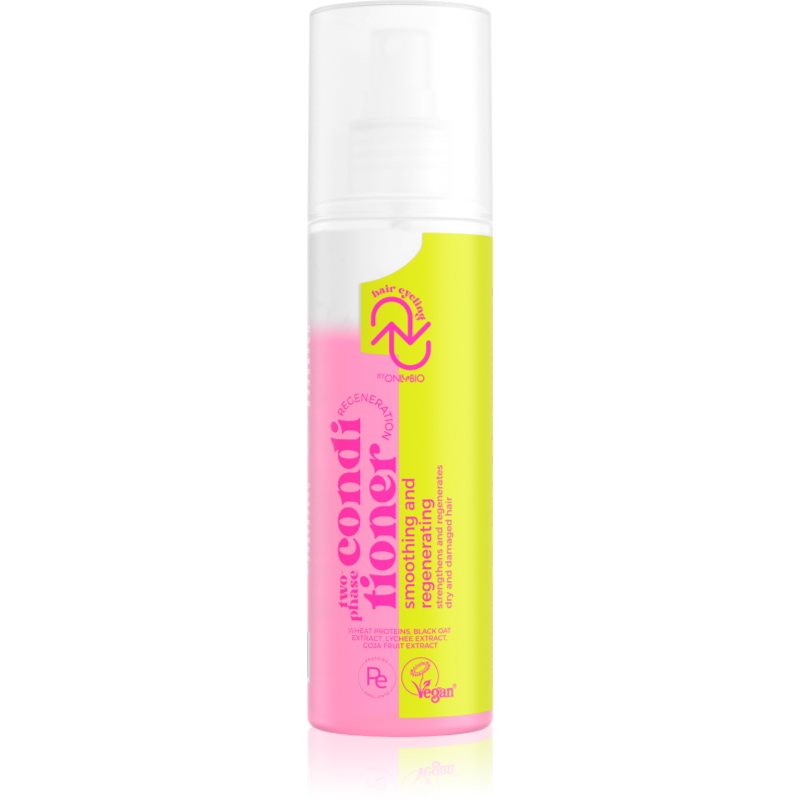 OnlyBio Hair Cycling Regeneration kétfázisú kondicionáló a sérült haj kisimítására és helyreállítására 200 ml-ár