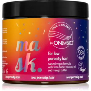 OnlyBio Hair in Balance haj maszk normál és száraz hajra 400 ml-Ár