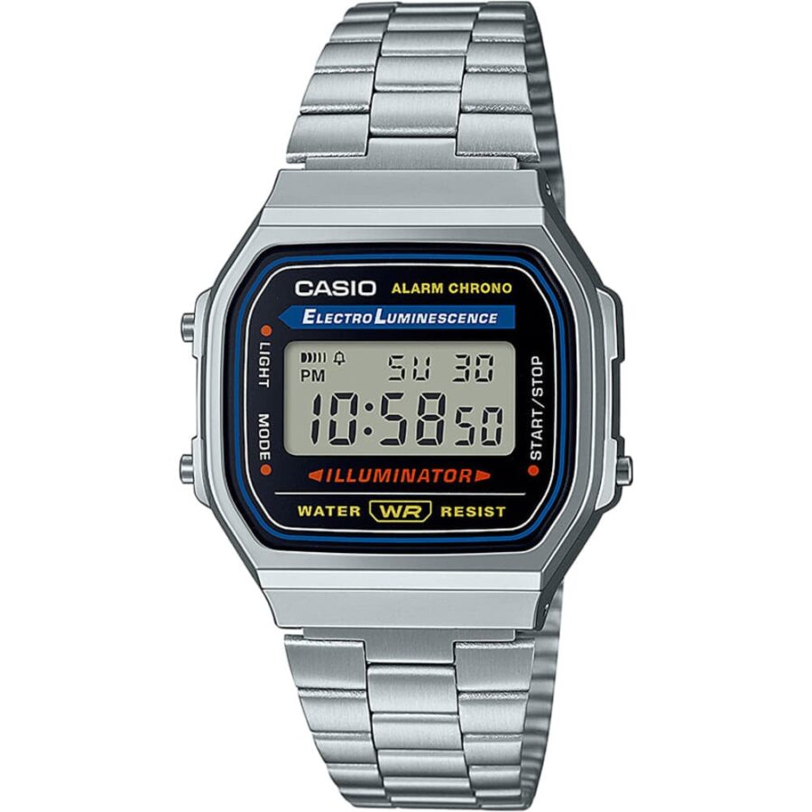 Óra Casio A168WA-1YES Silver Universal-alacsony-ár