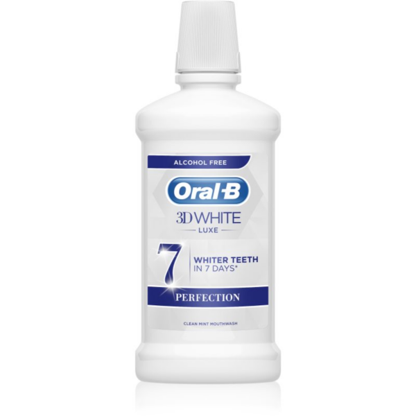 Oral B 3D White Luxe fogfehérítő szájvíz 500 ml-Ár