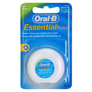 Oral B Essential Floss viaszolt mentolos fogselyem 50 m-Eredeti