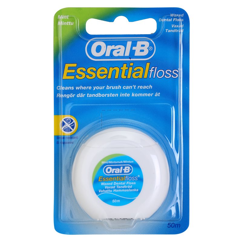 Oral B Essential Floss viaszolt mentolos fogselyem 50 m-Eredeti