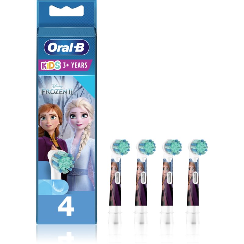 Oral B Kids 3+ Frozen csere fejek a fogkeféhez extra soft gyermekeknek 4 db-Ár