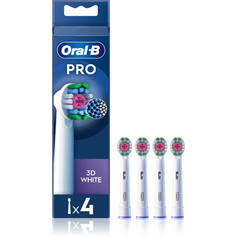 Oral B PRO 3D White csere fejek a fogkeféhez 4 db-Ár
