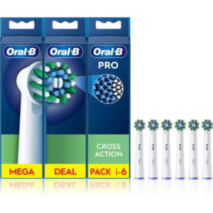 Oral B PRO Cross Action csere fejek a fogkeféhez 6 db-Ár