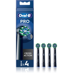 Oral B PRO Cross Action csere fejek a fogkeféhez Black 4 db-Ár