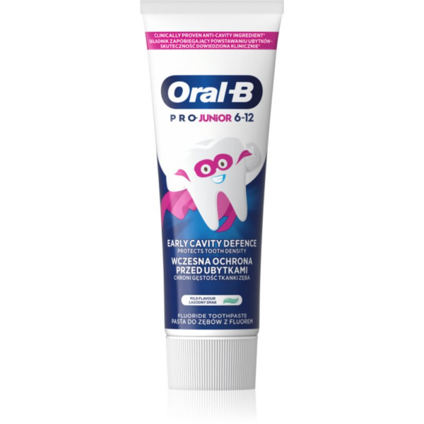 Oral B PRO Junior fogkrém gyermekeknek 6-12 y. 75 ml