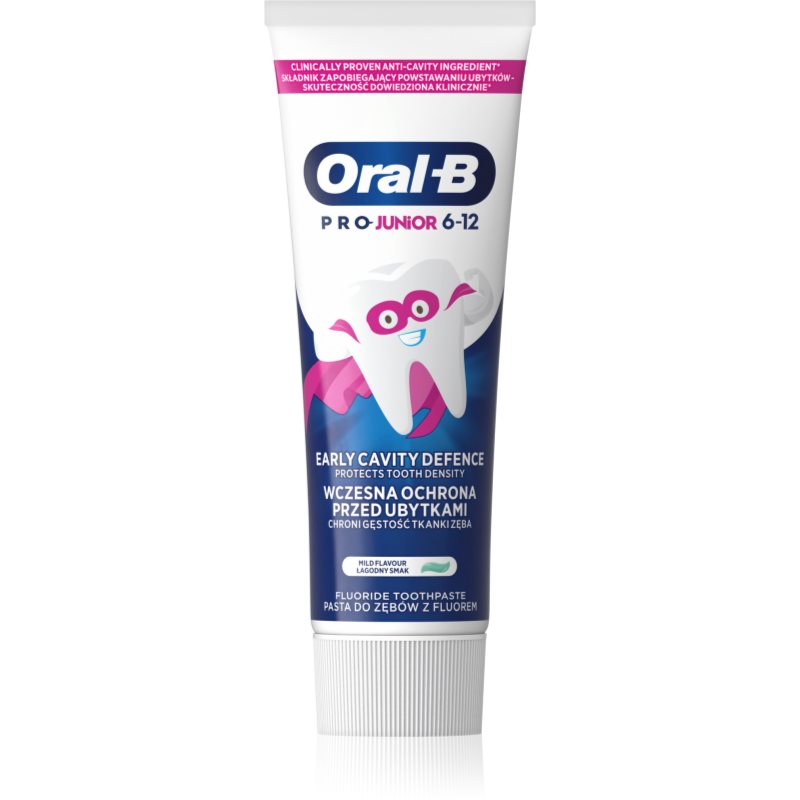 Oral B PRO Junior fogkrém gyermekeknek 6-12 y. 75 ml