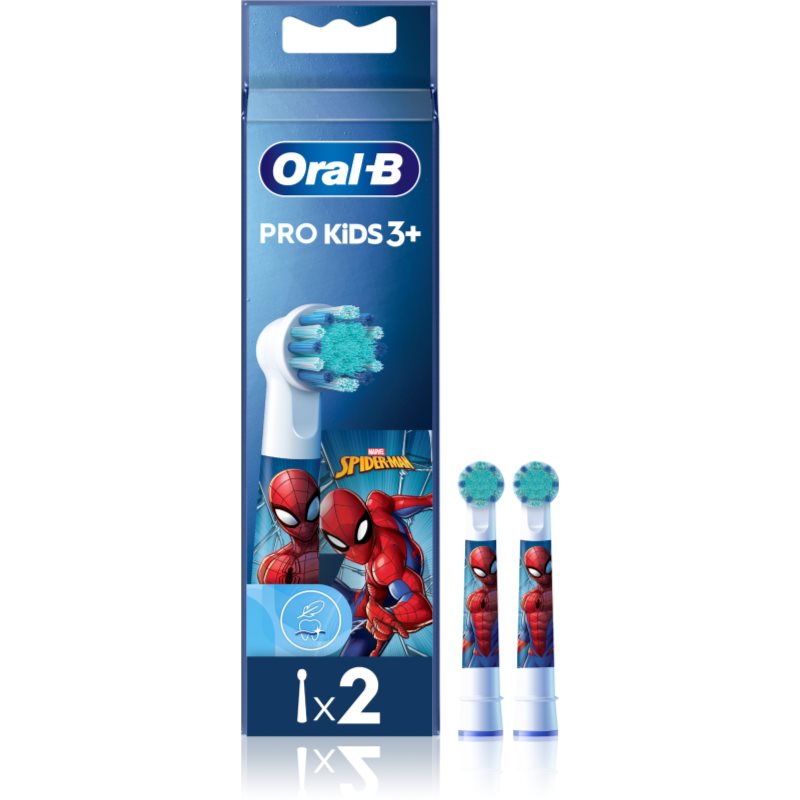 Oral B PRO Kids 3+ csere fejek a fogkeféhez gyermekeknek Spiderman 2 db-Ár