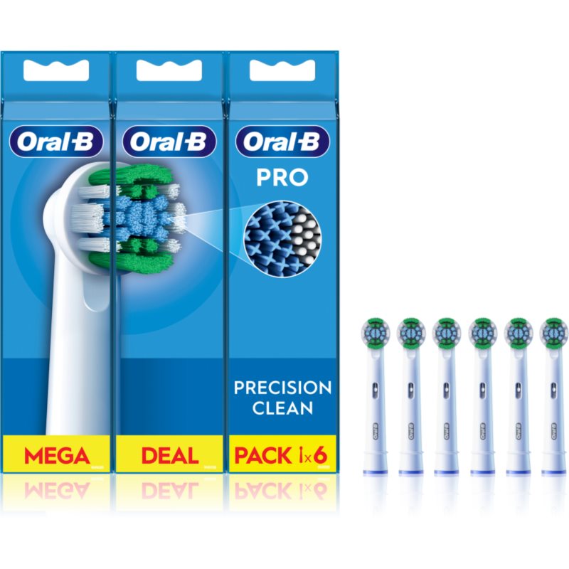 Oral B PRO Precision Clean csere fejek a fogkeféhez 6 db-Ár