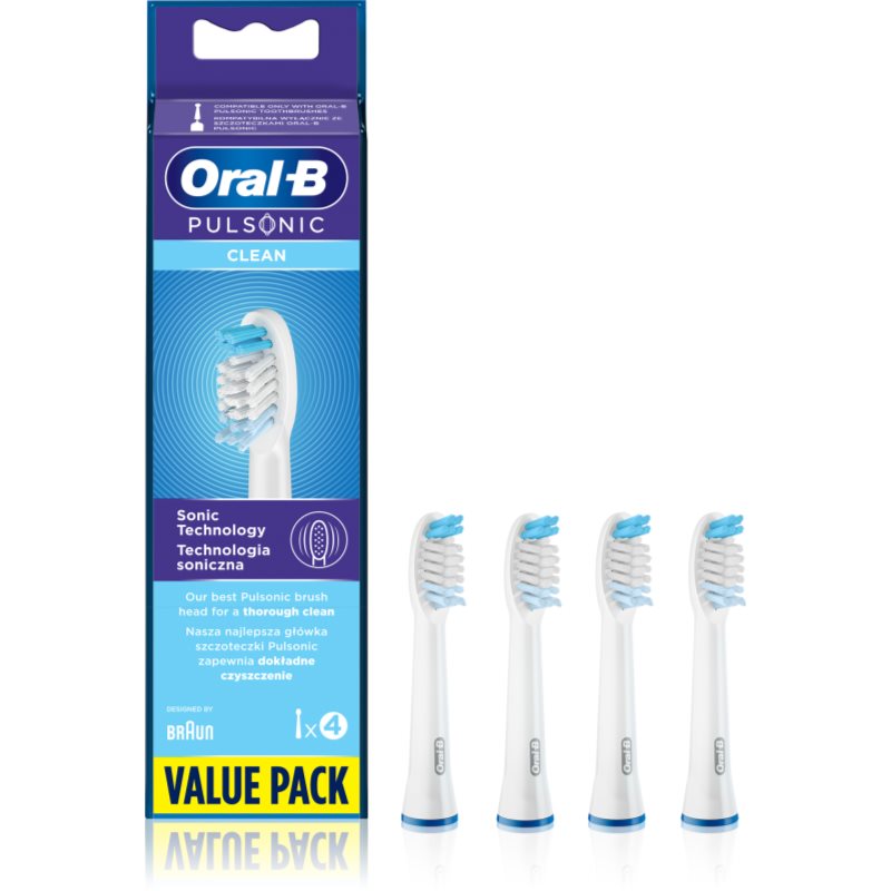 Oral B Pulsonic Clean csere fejek a fogkeféhez 4 db-Ár