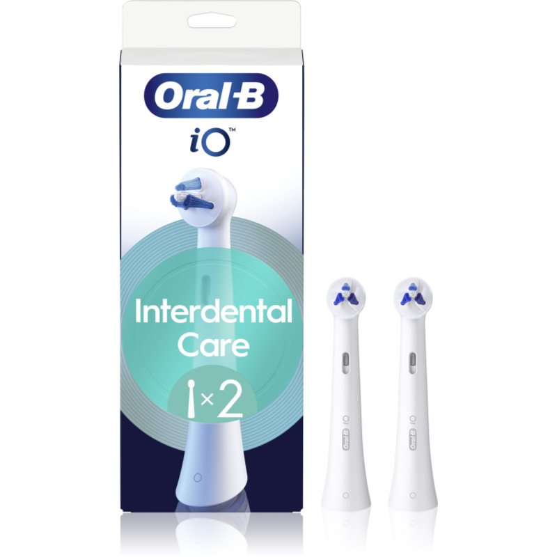 Oral B iO Interdental Clean cserefej a fogszabályzó és fogimplantátumok tisztításához 2 db