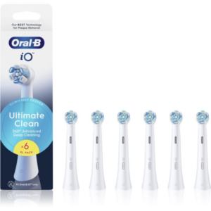 Oral B iO Ultimate Clean csere fejek a fogkeféhez White 6 db