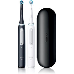 Oral B iO4 elektromos fogkefe tokkal DUO Black & White 2 db-Ár