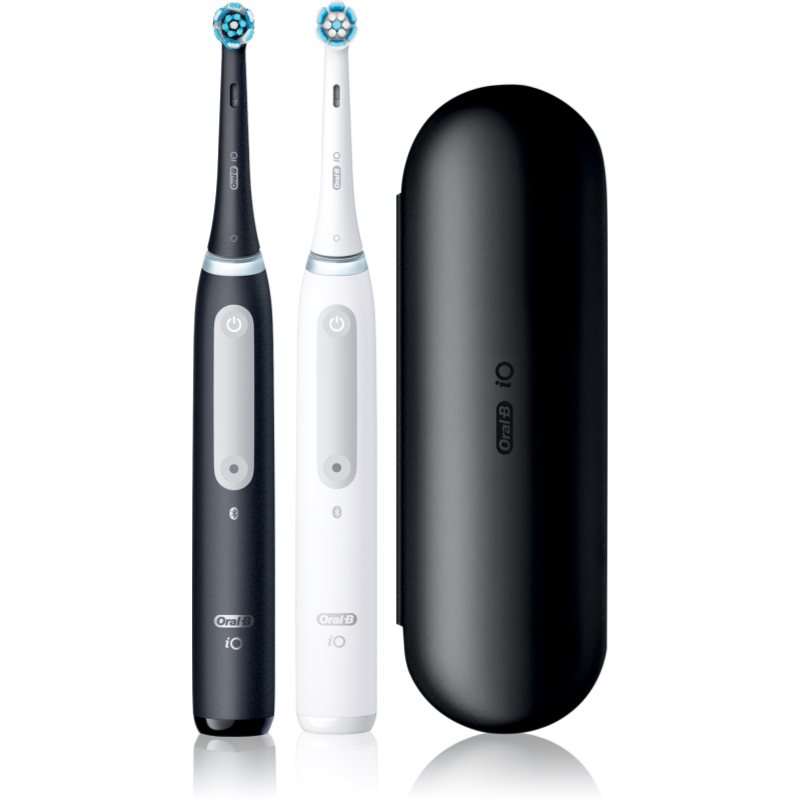 Oral B iO4 elektromos fogkefe tokkal DUO Black & White 2 db-Ár