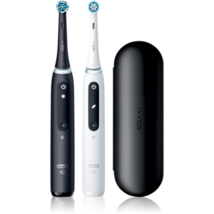 Oral B iO5 elektromos fogkefe tokkal DUO Black & White 2 db-Ár