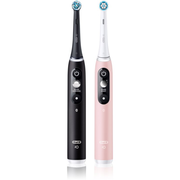 Oral B iO6 elektromos fogkefe DUO Black & Pink Sand 2 db-Ár