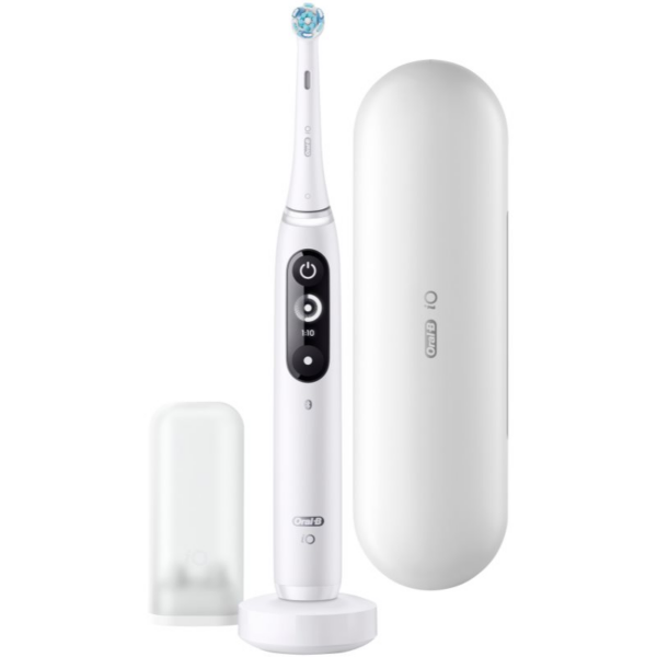 Oral B iO7 elektromos fogkefe tokkal White Alabaster 1 db-Ár