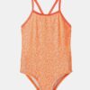 Orange Girls Patterned One Piece Swimwear name it Felisia - Unisex