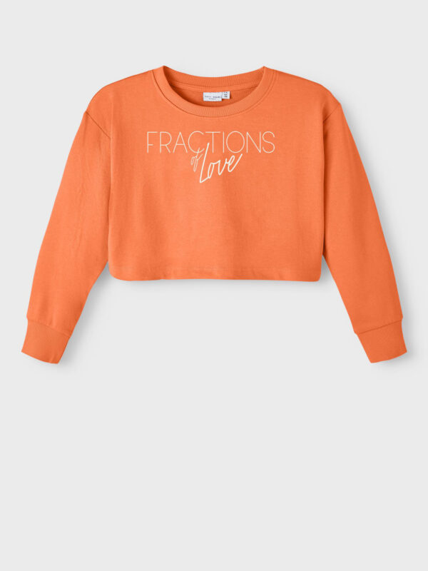 Orange Girl's Sweatshirt Name It Vanita