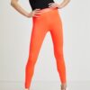 Orange Ladies Leggings Guess Aileen - Women