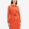 Orange Ladies Trench Coat Tom Tailor - Women