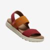 Orange-burgundy women's sandals Keen - Women's