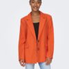 Orange ladies jacket ONLY Aris - Women