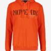 Orange men's hoodie LERROS - Men