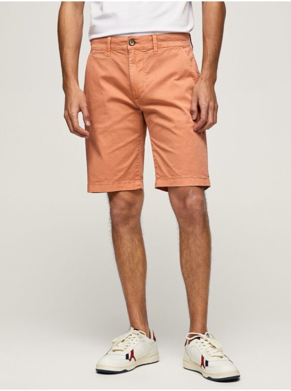 Orange men's shorts Pepe Jeans - Men Orange men's shorts Pepe Jeans - Men